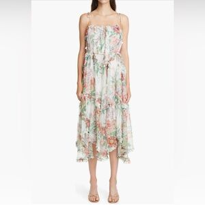 Zimmermann
Bellitude Floral Ruffle
Silk Chiffon Sundress
